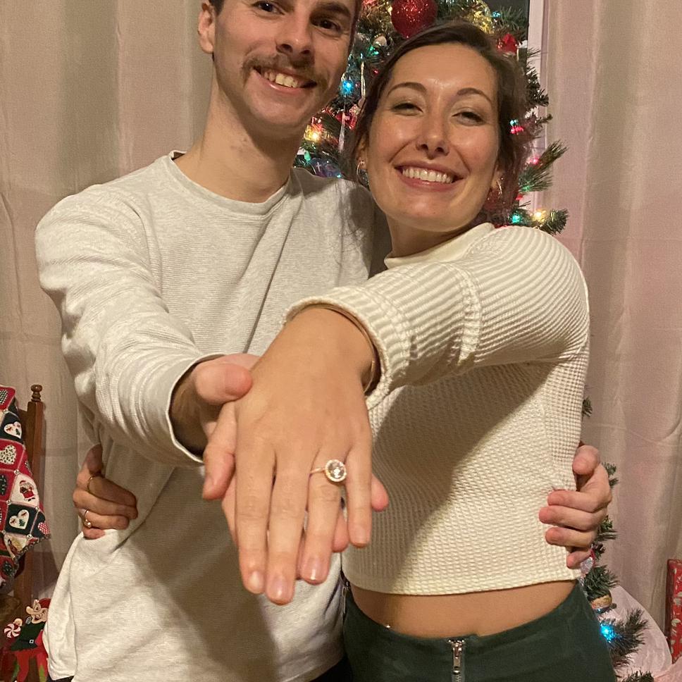 WE’RE ENGAGED!