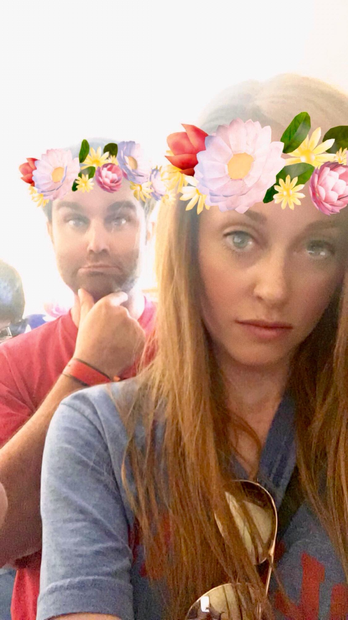 March 2017 - Orlando, FL - Waiting in line at Animal Kingdom.