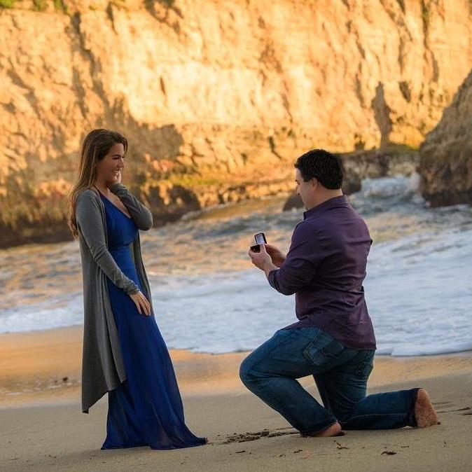 Proposal @ Shark Fin Cove, CA