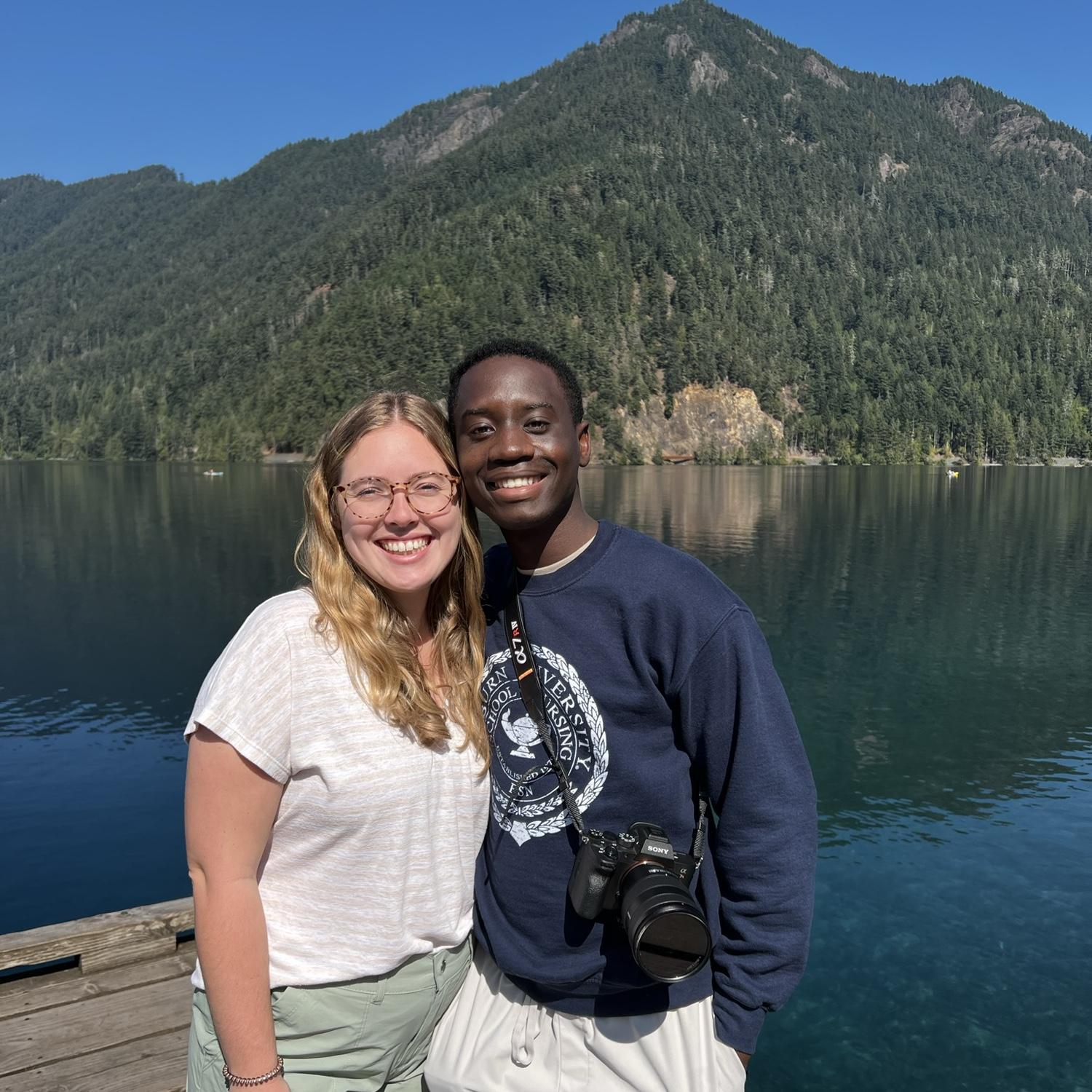 Lake Crescent- next time we’re here we’ll be saying “I do!”