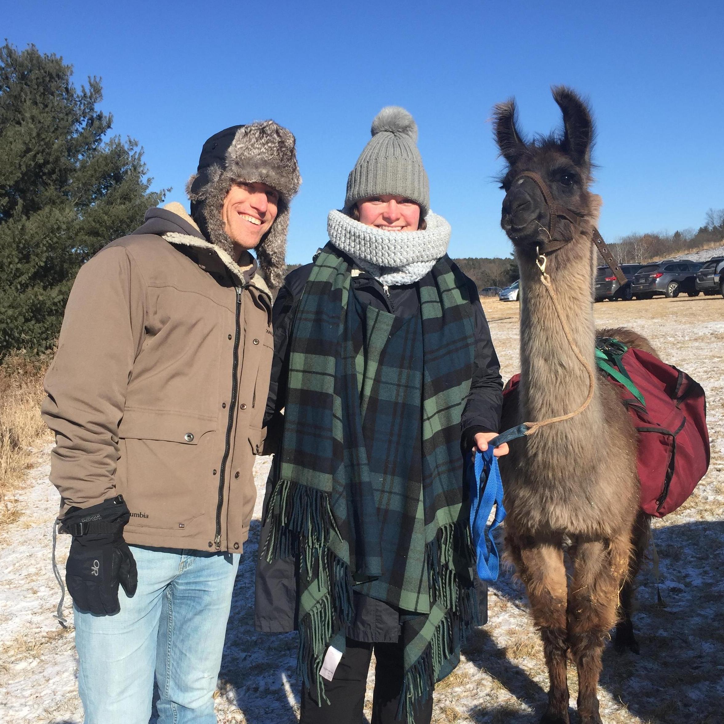 The day we got engaged! :: Kickapoo Valley Reserve Winter Festival 2018
