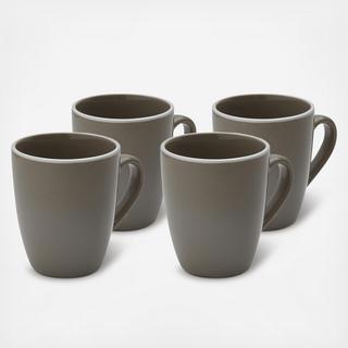 Potter's Wheel Mug, Set of 4