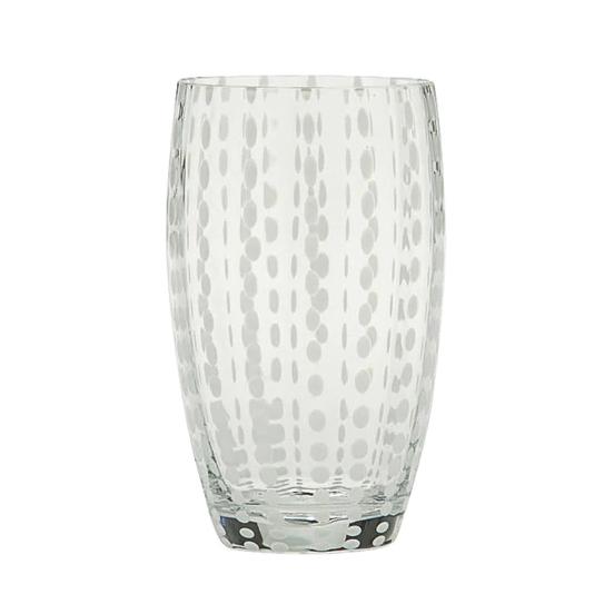 Zafferano Perle Beverage Glasses - Clear (Set of 6)