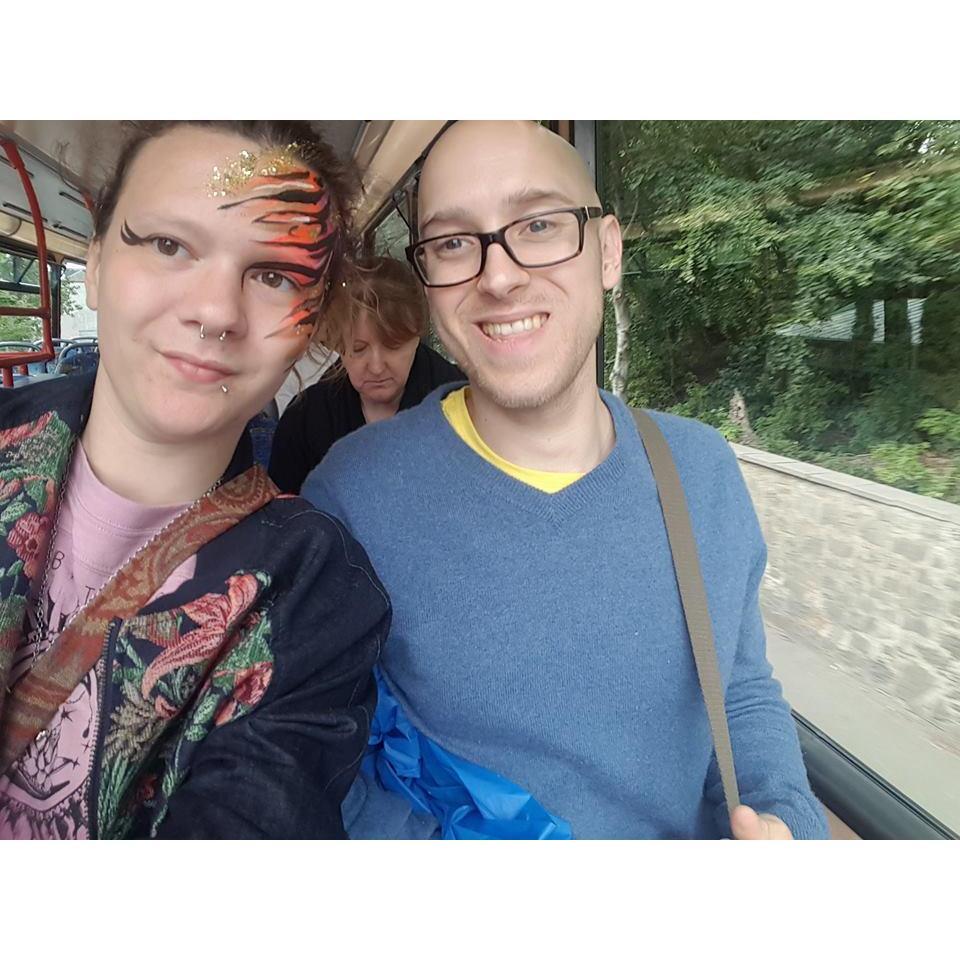 When we went to Scotland in August of 2018. This was after visiting the zoo in Edinburgh.