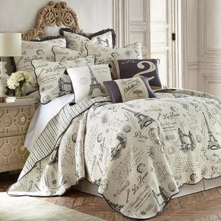 Bonjour 3-Piece Cotton Quilt Set