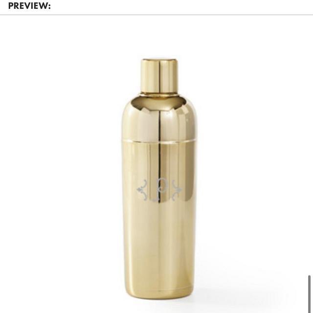 Classic Cocktail Shaker, mongrammed by Mark&Graham