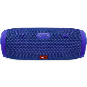 JBL Charge 3 Waterproof Portable Bluetooth Speaker (Blue)