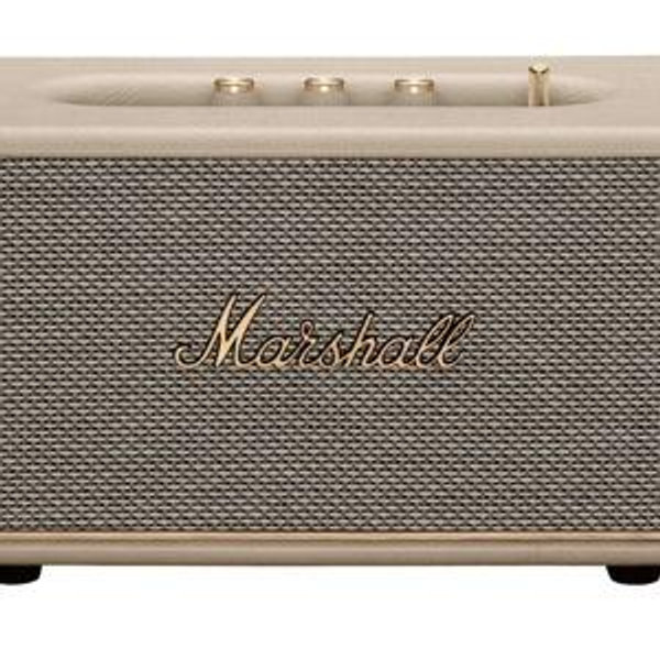 Marshall - Acton III Bluetooth Home Speaker with Bass / Treble / Volume Controls and 3.5 mm Auxiliary Input - Cream
