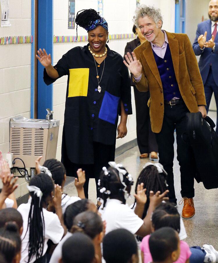 We were there to inspire them, but it definitely worked the other way around. Love working with the leaders of tomorrow.