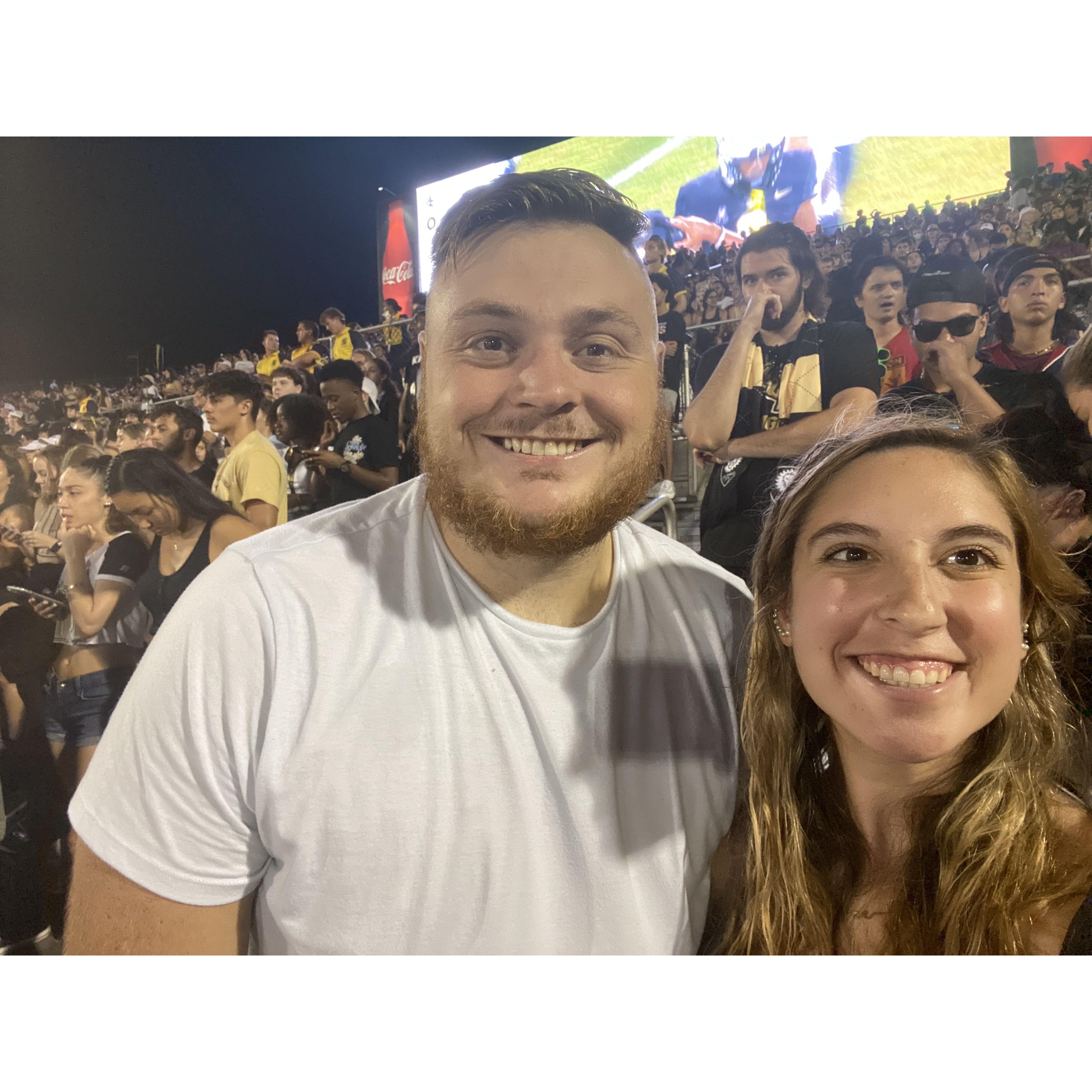 First UCF game.