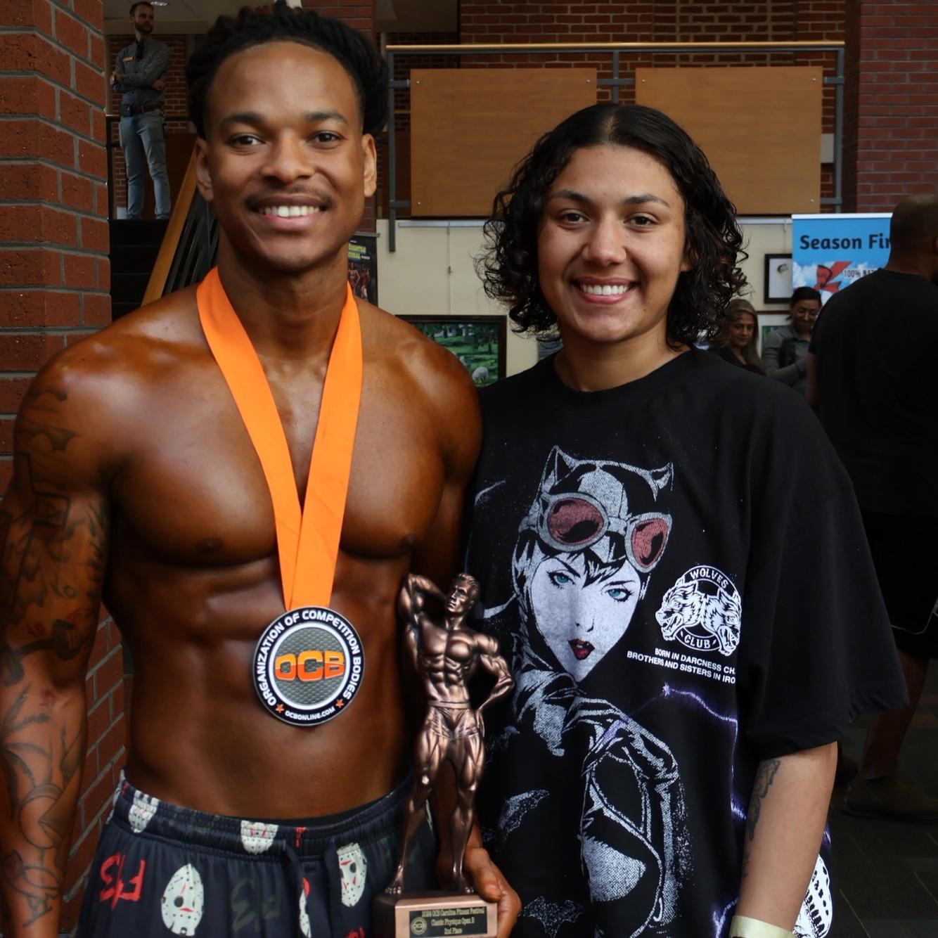 Josh’s 1st body building show