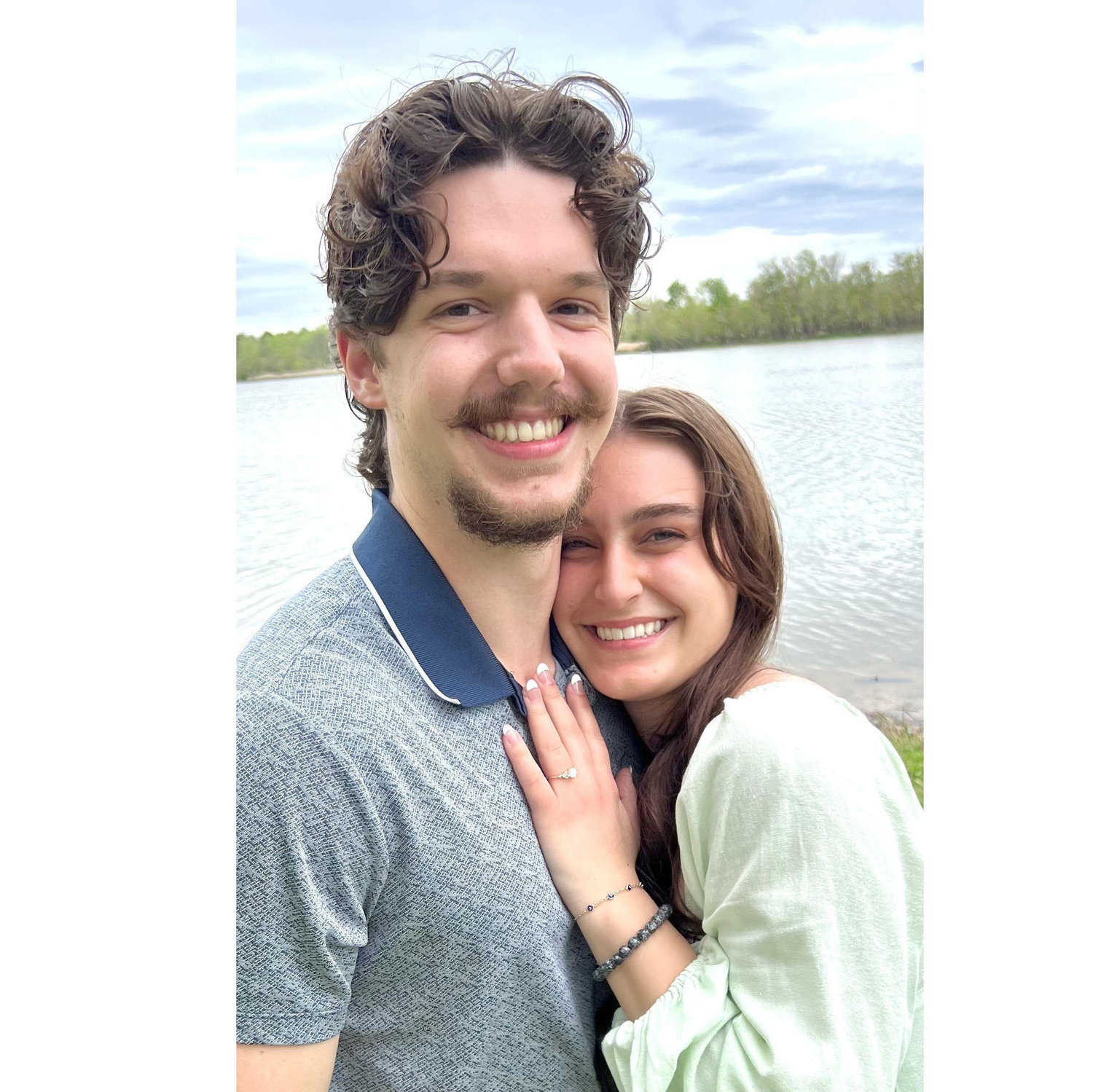 The day he proposed!