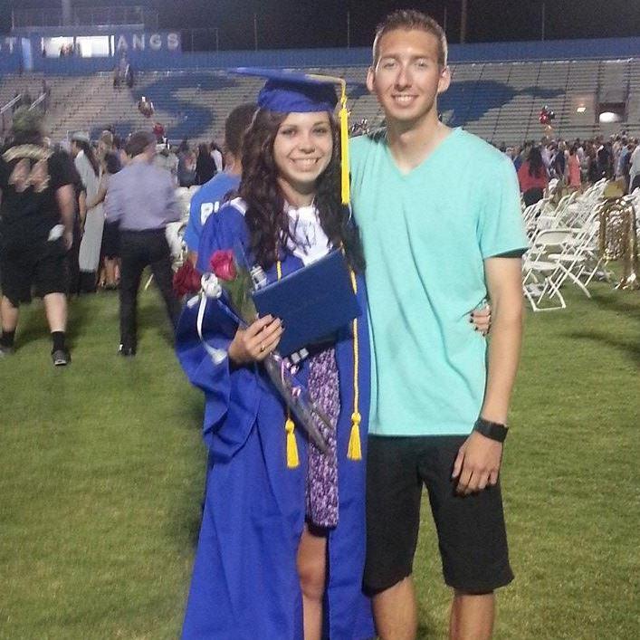 My high school graduation. 2014