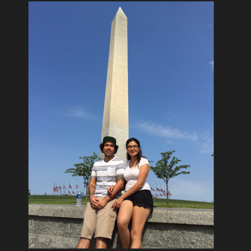 Our first trip together to our nation's capital.