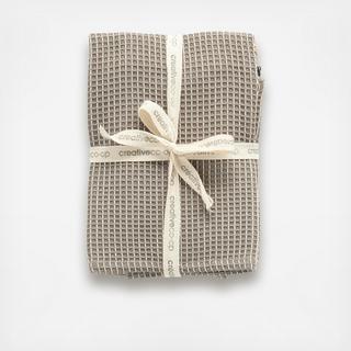 Waffle Weave Tea Towel, Set of 3