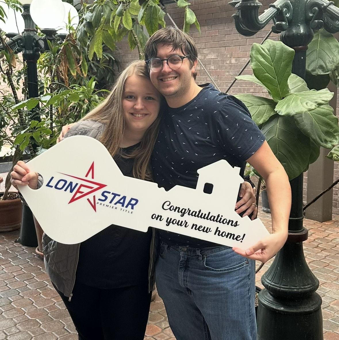 The day we bought our first home!