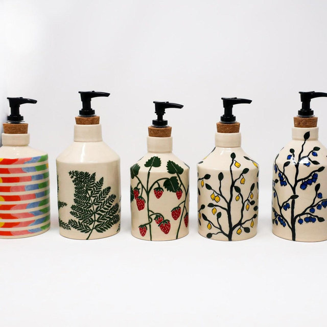 MADE TO ORDER: Porcelain Soap Dispensers