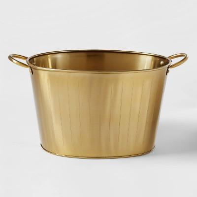 3.7gal Oval Beverage Tub Gold Finish - Project 62™