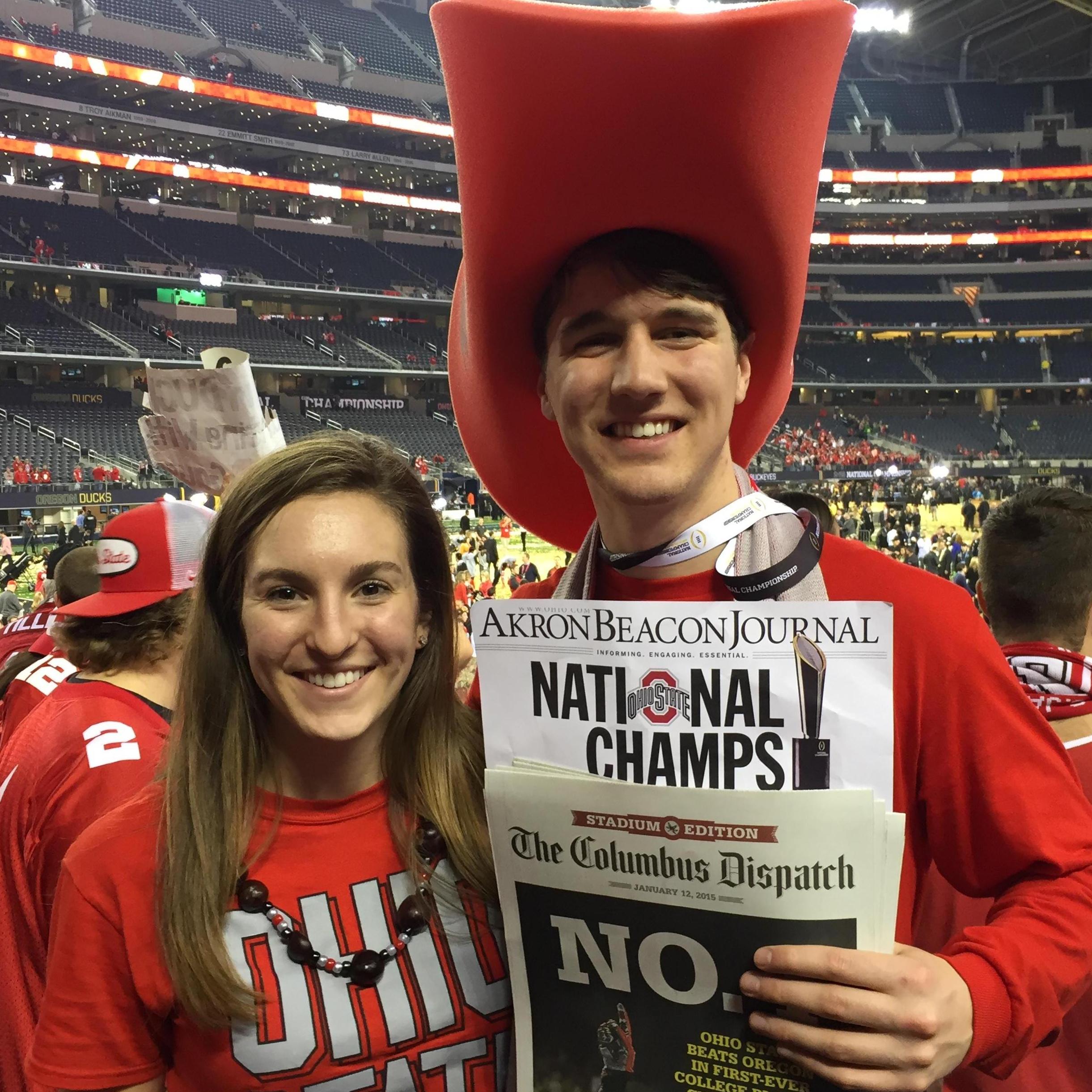 2010 College Football National Championship Game in Texas.
