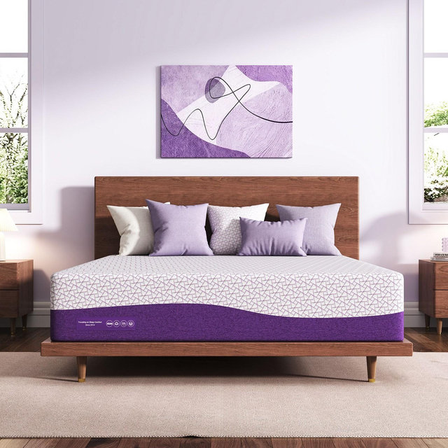 Sersper 12 inch Cooling Gel Memory Foam Mattress Queen