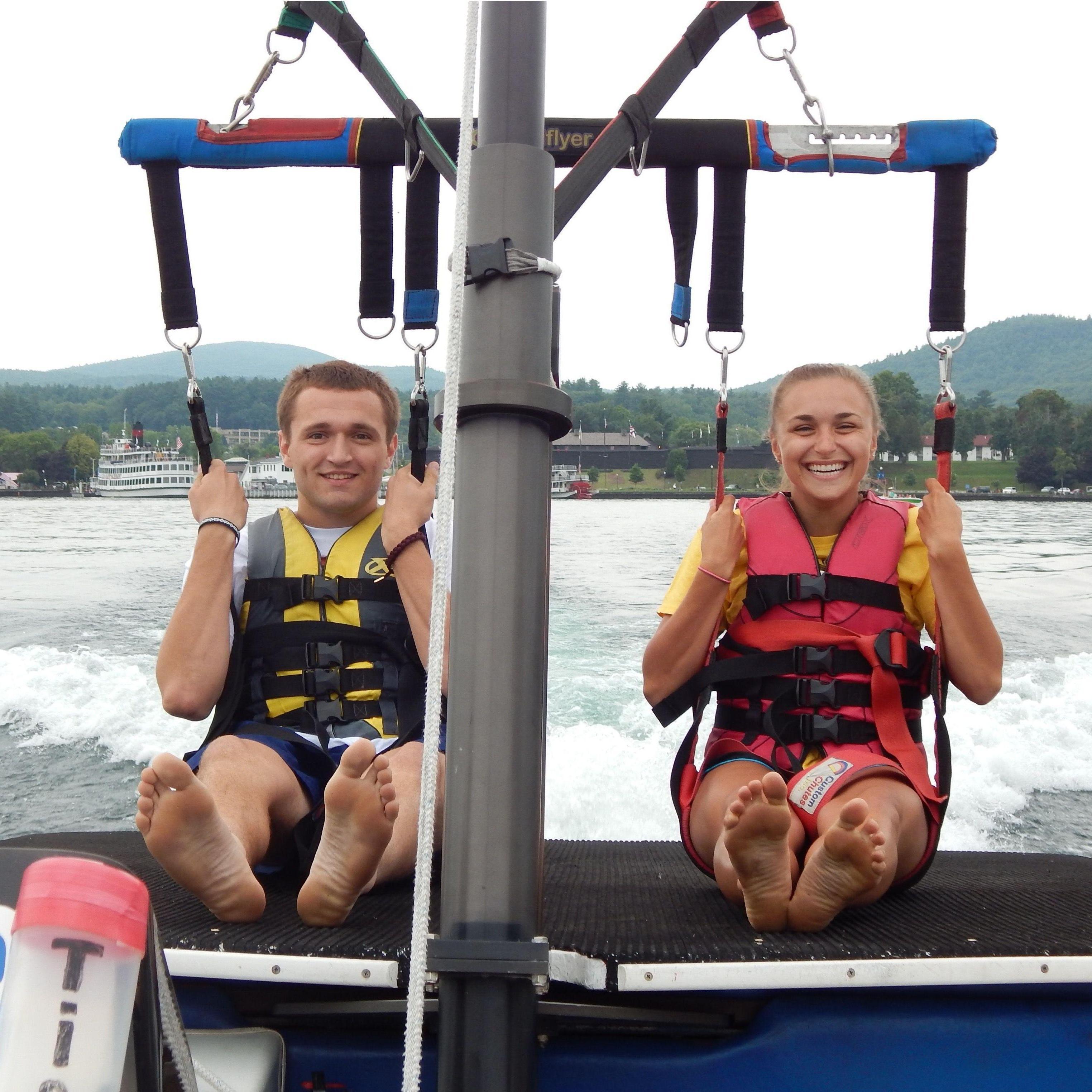 Parasailing for Alydia's 19th Birthday (2018)