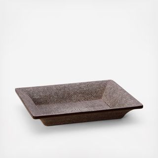 Shagreen Rectangular Vide Poche