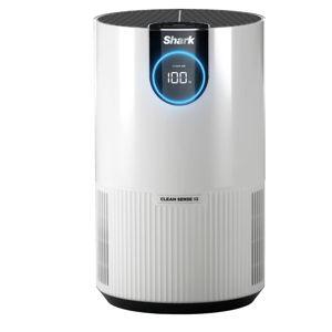 Shark - Clean Sense Air Purifier 500, Clean Sense IQ, NanoSeal True HEPA, 500 sq. ft., Filters 99.9% of allergens, Pro Odor Lock - White