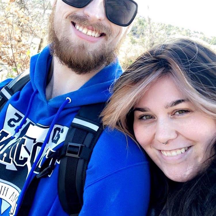 First hike together in the Witchitas