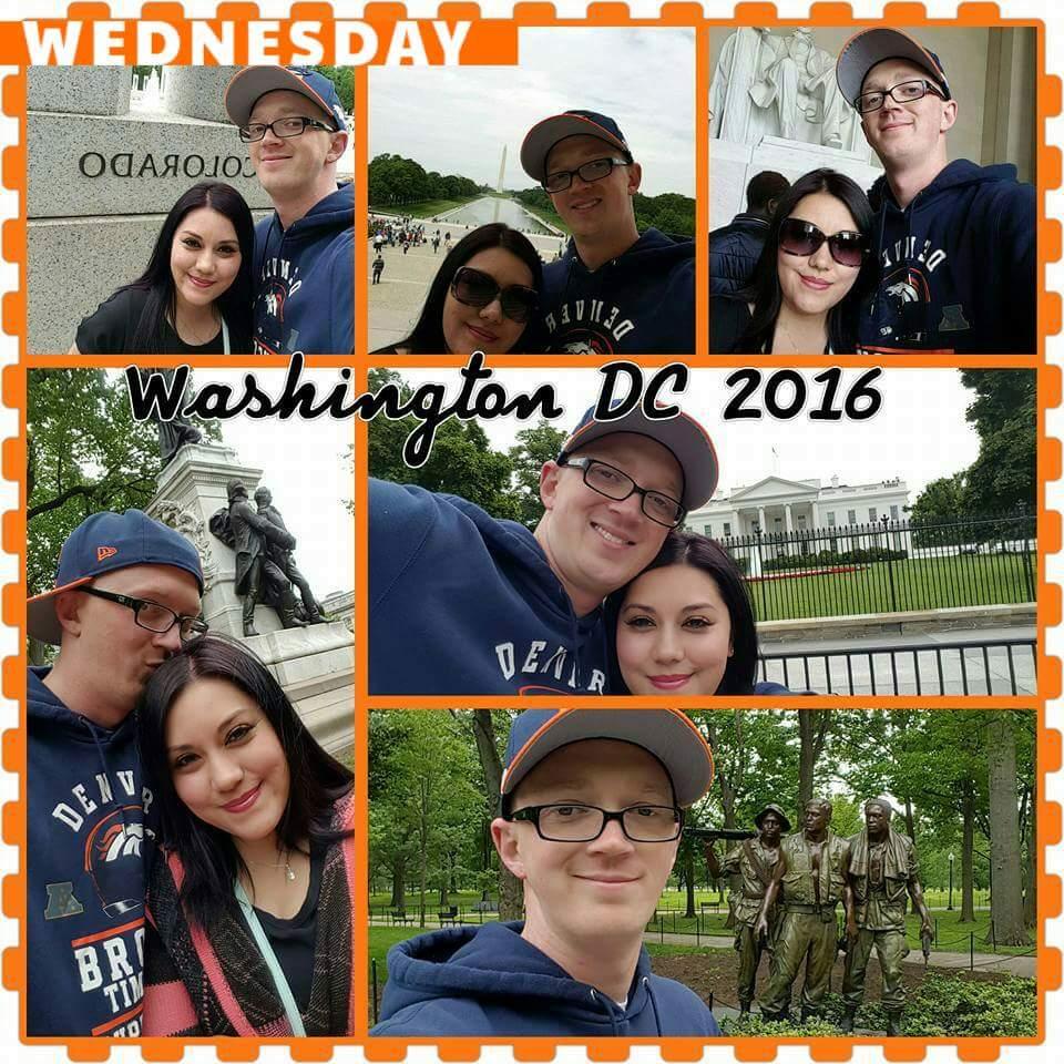After becoming a US citizen Mayra wanted to go see our nations capital.