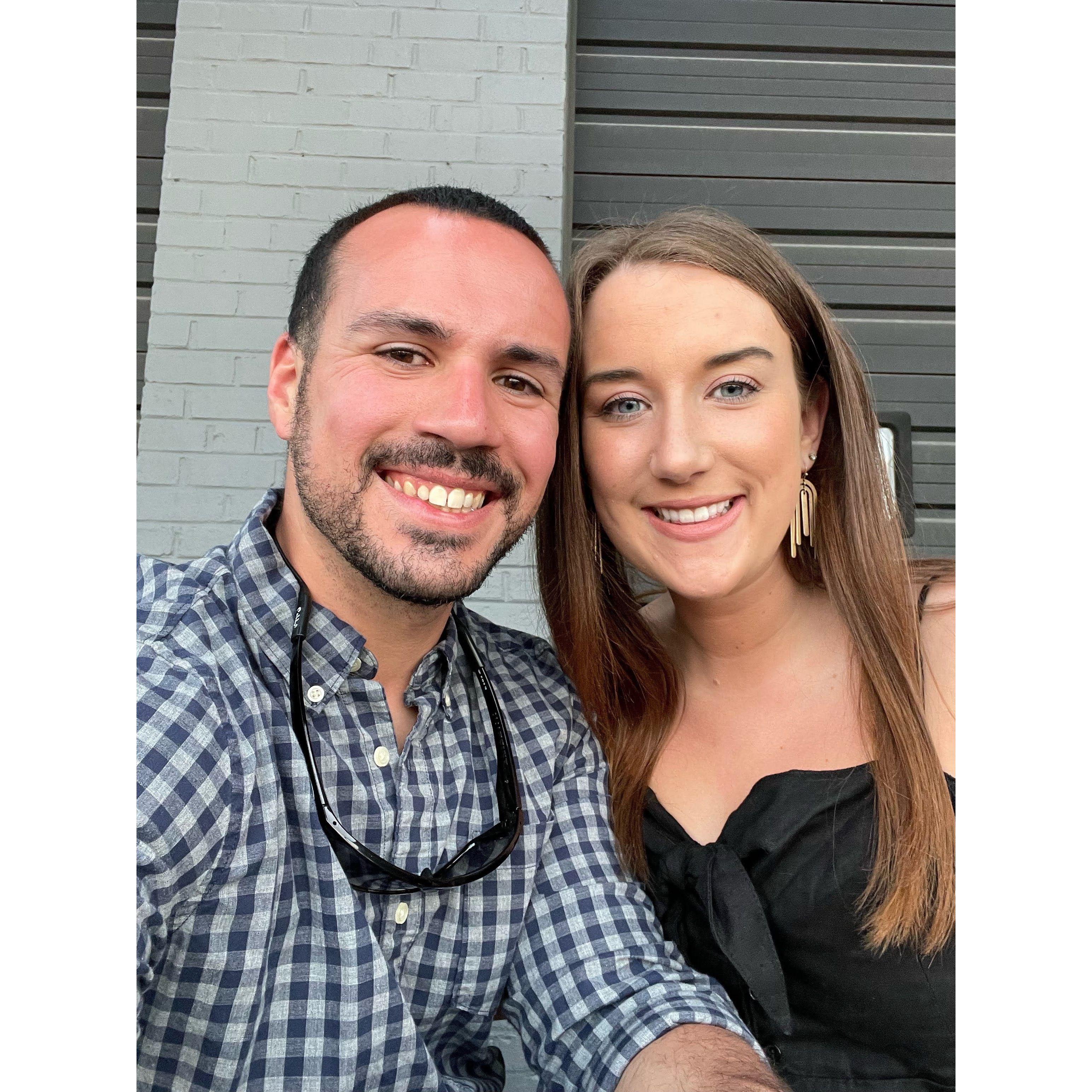 We talked seriously about marriage from the beginning as neither one of us wanted to enter in a relationship that we couldn't see each other in long-term.