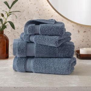 Towel Sets - 2 Hand Towels and 2 Wash Cloths in Blue