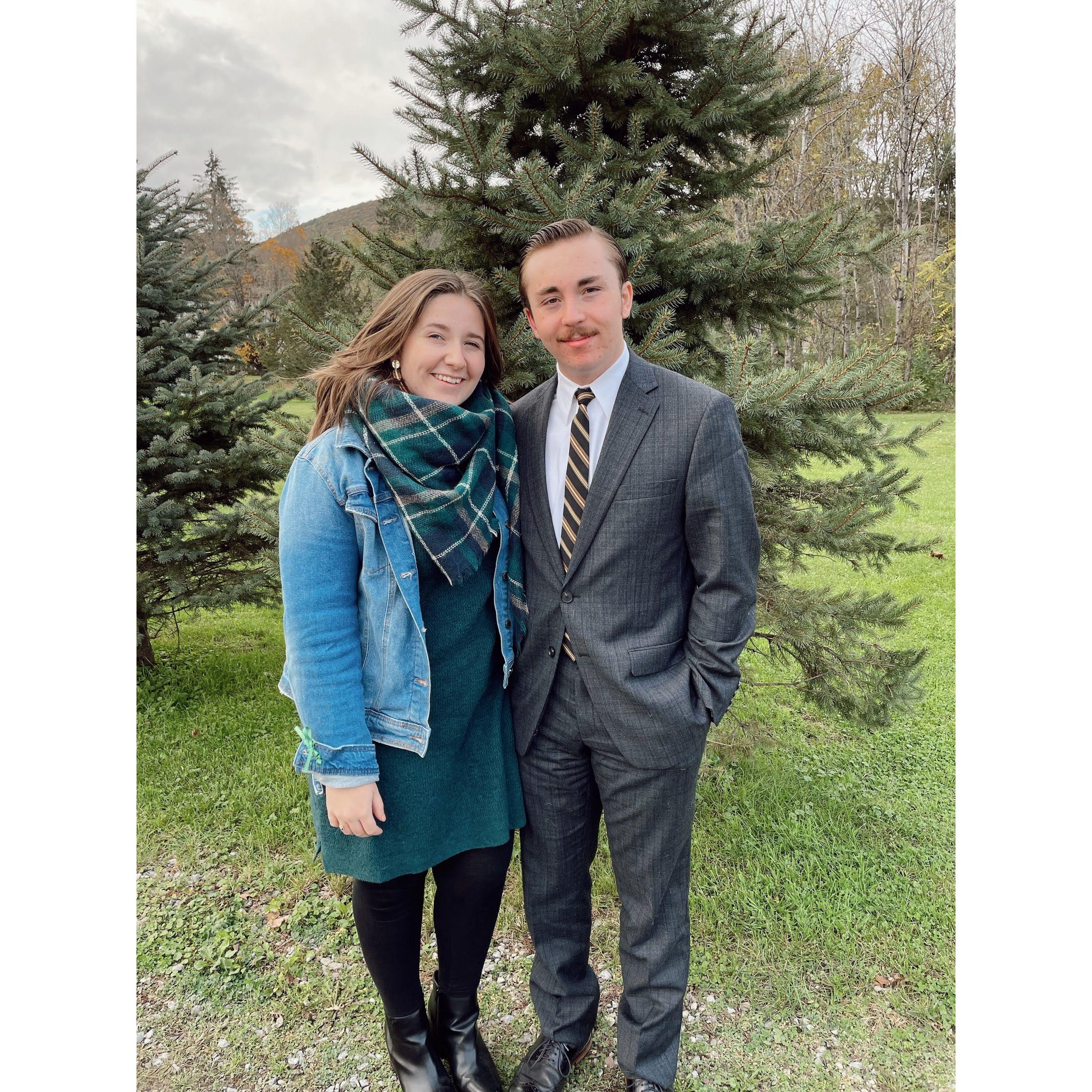 Celebrating the marriage of Erin and Nathan (October 2021)