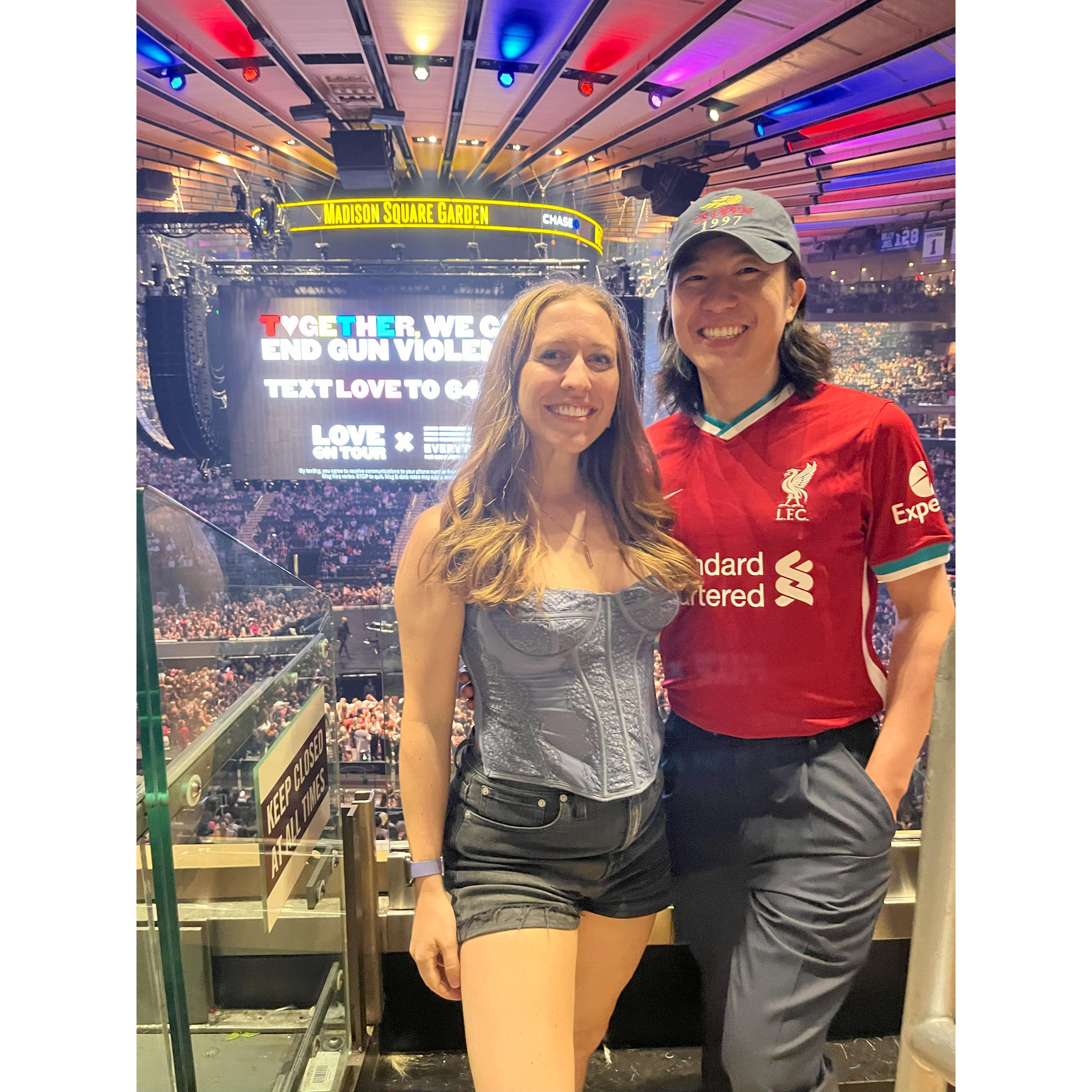 Harry Styles concert at MSG