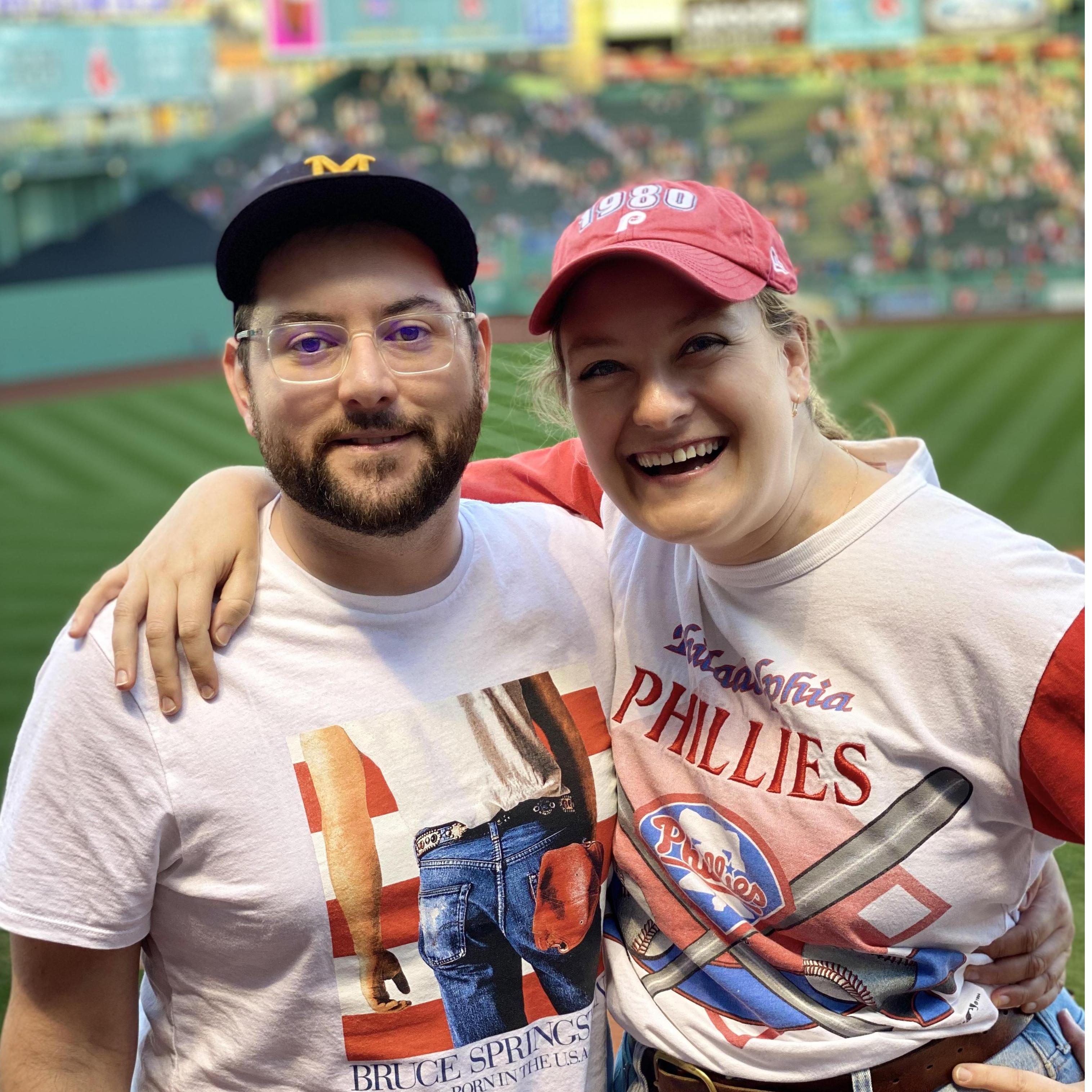 First time at Fenway! July 10, 2021 in Boston, MA.