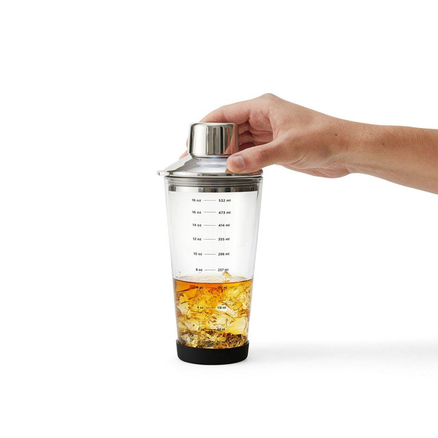 Rabbit Glass 18 Oz Cocktail Shaker Bottle