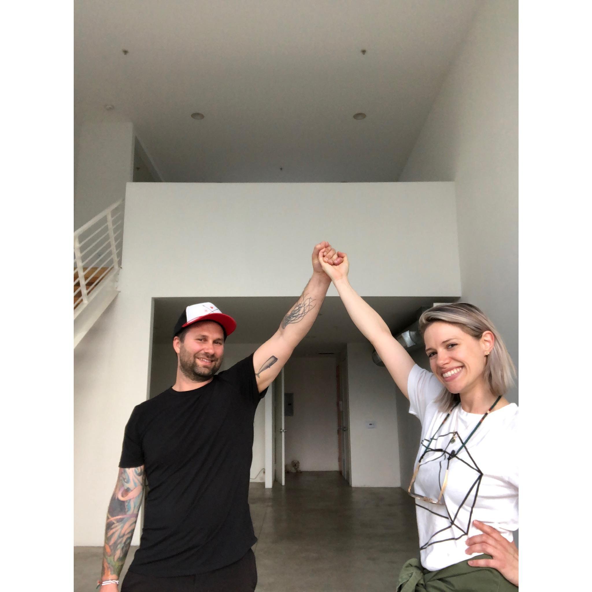We moved all of our things to storage and took off to see the world.