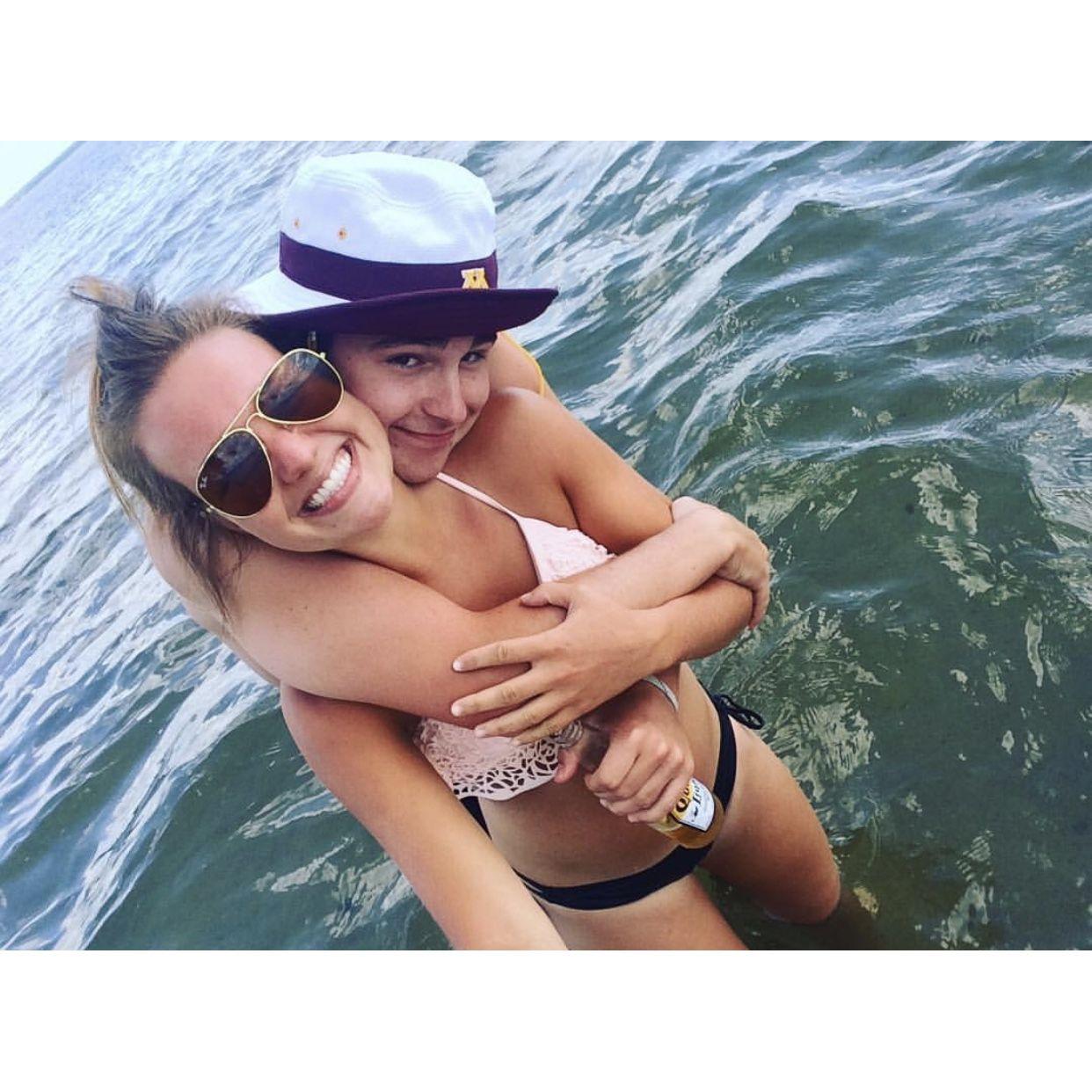 Another North Long Lake sandbar pic