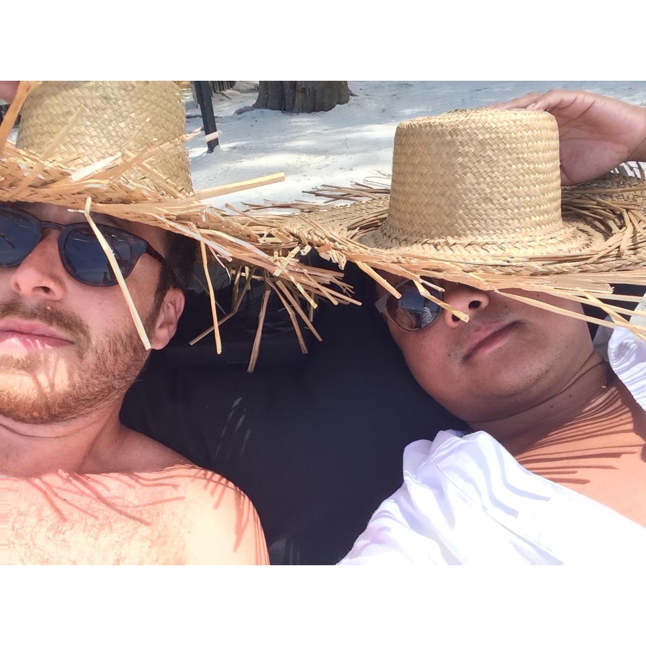 Right after we got engaged. Moving as fast as we can.