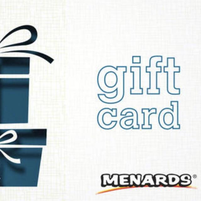 Menards Gift Card