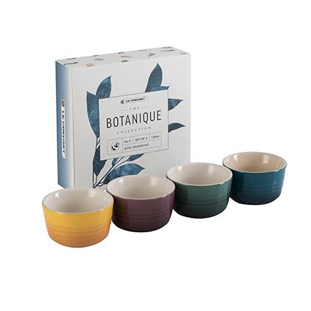 Le Creuset Set of 4 Botanique Collection Mini Ramekins