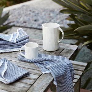 Organic Waffle Kitchen Towels, Set of 6