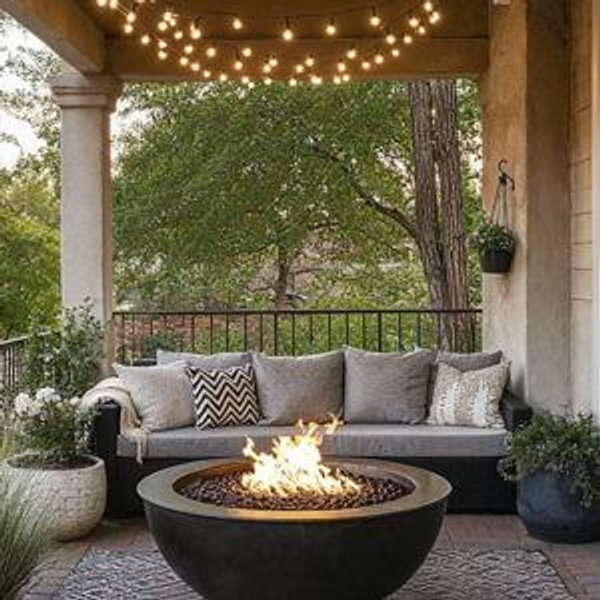 Finish outdoor Patio