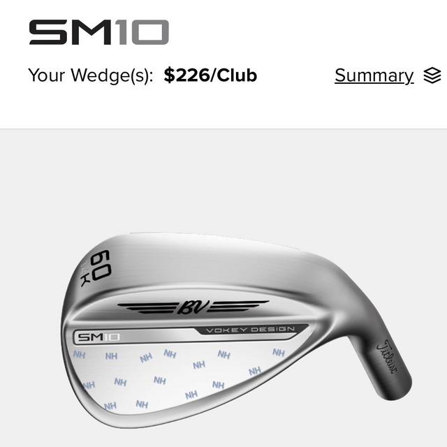 Titleist Vokey SM10 60 degree wedge