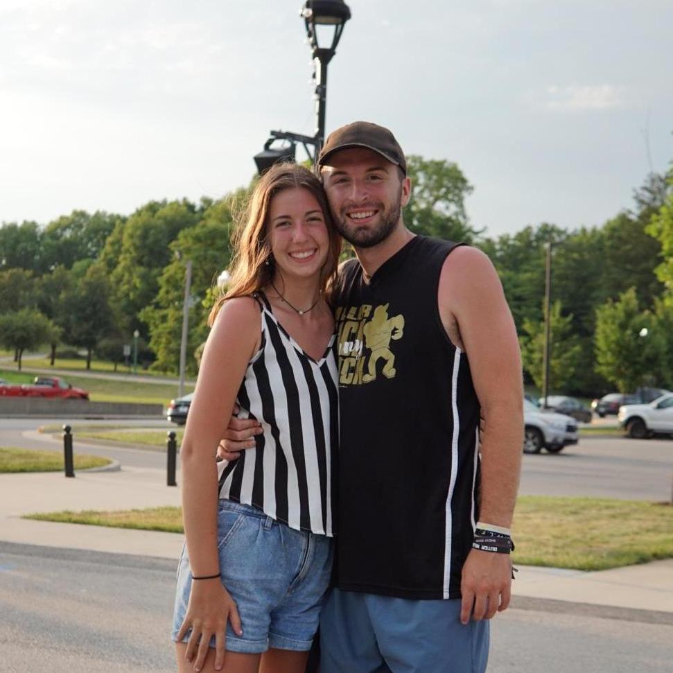 & this was from time w him in indiana!!! not gonna lie- summer looks GOOOOD ON US