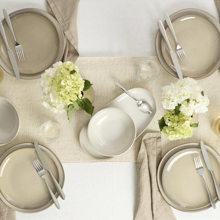 Oneida, Organic Shades 12-Piece Dinnerware Set, Service for 4 | Zola