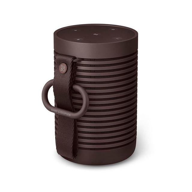 Bang & Olufsen Beosound Explore - Wireless Portable Outdoor Bluetooth speaker, IP 67 Dustproof and Waterproof, Chestnut