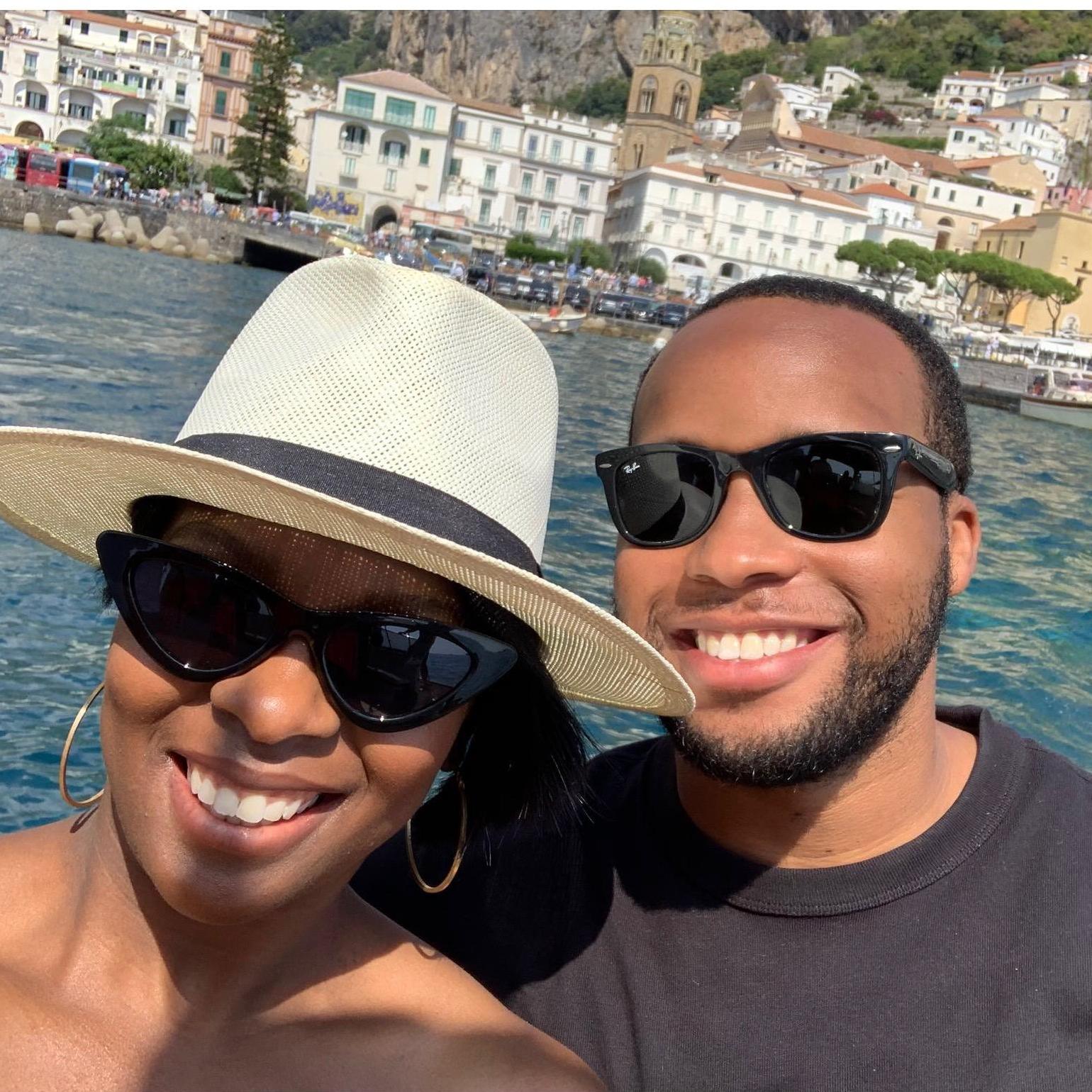 Making our way along the Amalfi Coast in Italy. September 2019.