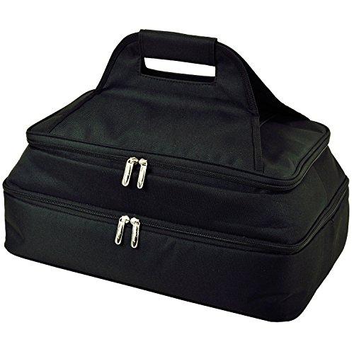 Picnic at Ascot Original Insulated Double Layer Thermal Food and Casserole Carrier- keeps Food Hot or Cold- Designed & Quality Approved in the USA
