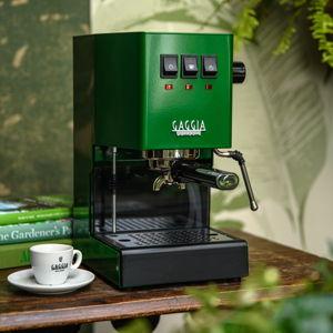 Gaggia Classic Pro E24 Espresso Machine - Jungle Green