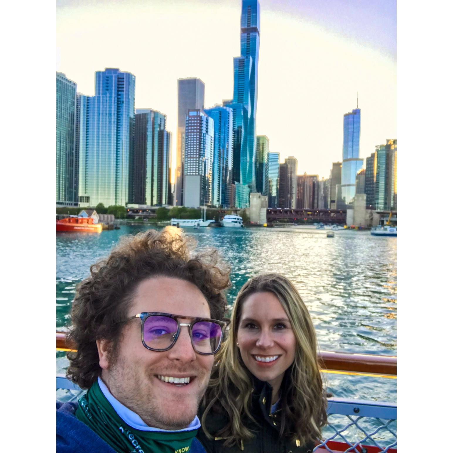 Chicago is where we call home for now and it's where our relationship has flourished. We're excited to make more memories together in this beautiful city.